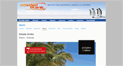 Desktop Screenshot of dominiotravel.com